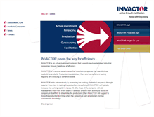Tablet Screenshot of invactor.dk